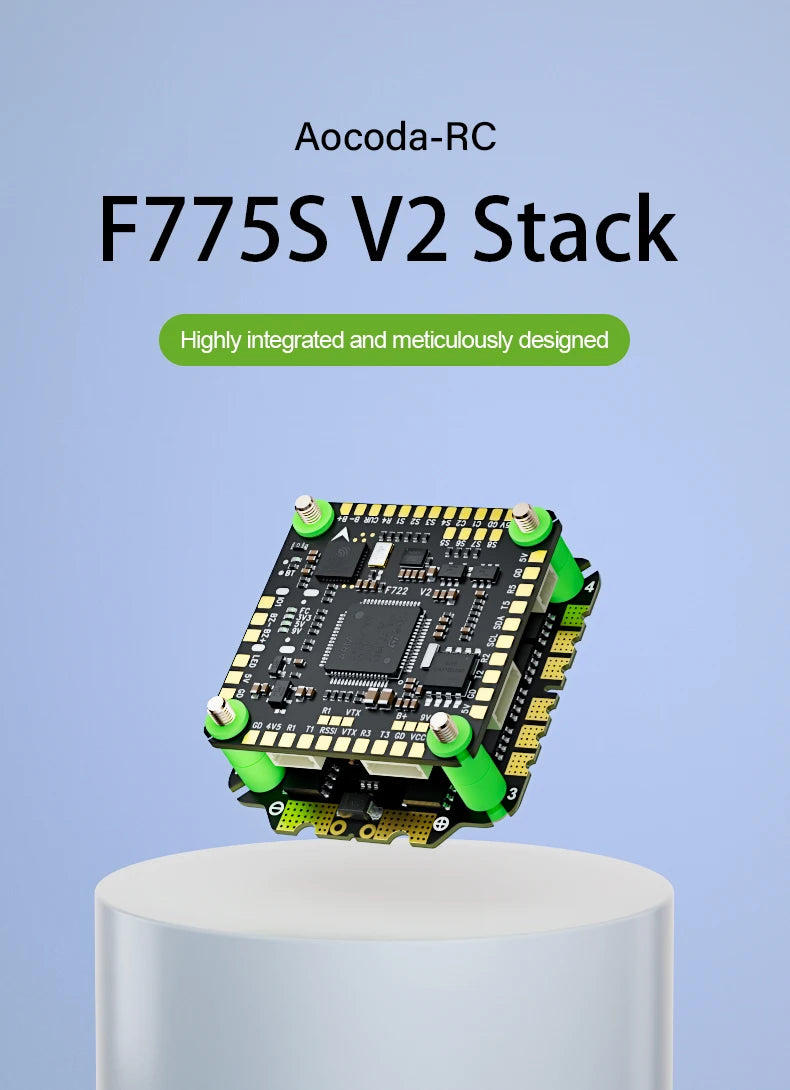 Aocoda-RC F765S/F775S V2 65A/75A FC & ESC Stack
