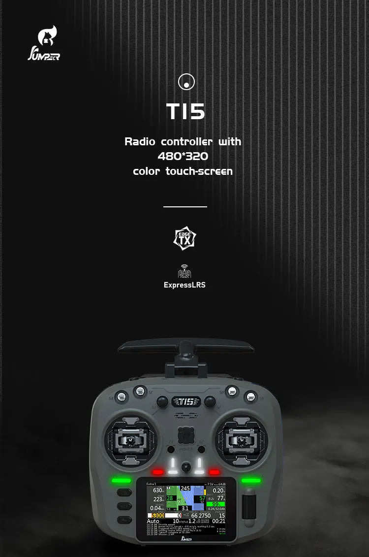 Jumper T15 EdgeTX ExpressLRS Radio Transmitter
