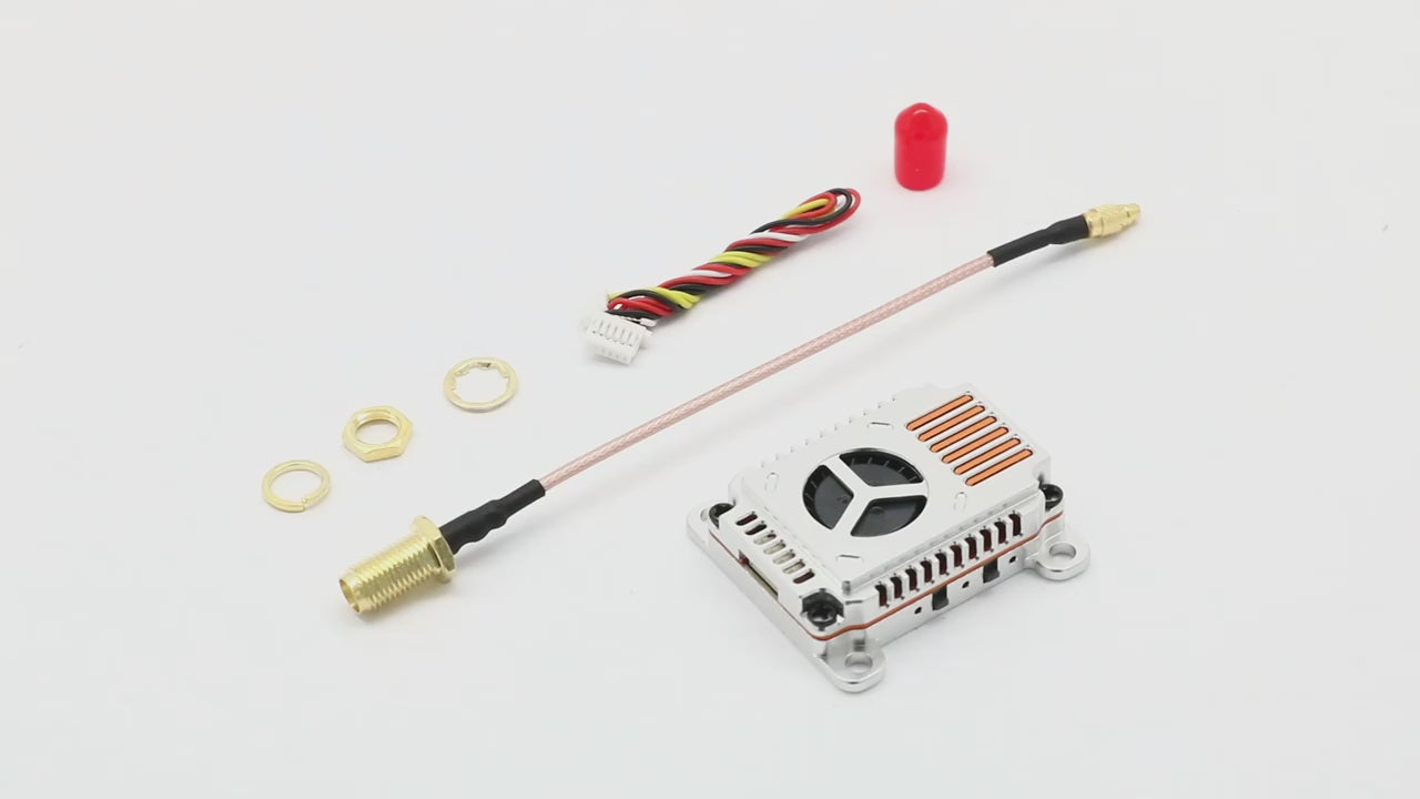 5.8G 5.8GHz 3W Video Transmitter VTX 48CH 25mW/1000mW/2000mW/3000mW adjustable For Long Rang FPV Racing Drone