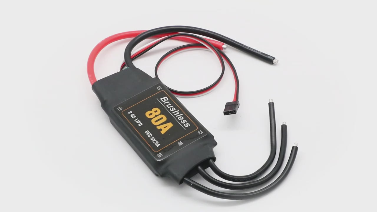 Mitoot Brushless 80A ESC Speed Controler 2-6S With 5V 5A UBEC For RC FPV Quadcopter RC Airplanes Helicopter
